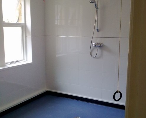 care home 1st floor wet room
